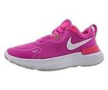 Nike Women's React Miler Running Shoes (FIRE PINK/WHITE-_6 UK (8 US)_CW1778-601)