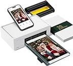 LIENE 4x6'' Photo Printer, Wi-Fi, 20 Sheets, Full-Color, Instant Printer for iPhone, Android, Smartphone, Thermal dye Sublimation for Home Use