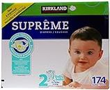 Kirkland signature Supreme Diapers Size 2 (Pack of 174)