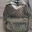 Vans Bags | * Nwt Van's Classic Realm Backpack In Rare Cheetah | Color: Brown/Green | Size: Os
