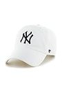 47 Brand MLB NY Yankees Clean Up Cap - White