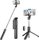 Tripod for Phone Panchhi Store Selfie Stick with Tripod Stand for Mobile 360° Rotation Mobile Stand with Wireless Remote Tripod Stand for Mobile Phone Android & iPhone Camera Stand Video Recording