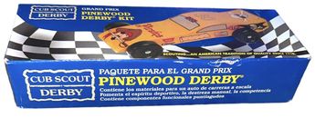 Vintage Cub Scout Grand Prix Pinewood Derby Car Kit 2009 Boy Scouts Made in USA