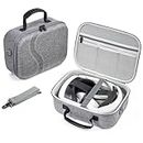 ZORBES® Carrying Case for Meta Quest 3, Anti-scratch Meta Quest 3 Carry Case Travel Case Bag for Oculus Quest 3 Accessories, Meta Quest 3 Case with Handle & Shoulder Strap, Not Included Oculus Quest 3