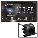 Kenwood Excelon DNX697S 6.8" Clear Resistive Touch Panel Navigation DVD Receiver with Bluetooth & HD Radio | Garmin Navigation | with Apple CarPlay and Android Auto | Plus CMOS-130 Rearview Camera