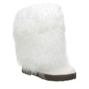 Bearpaw Boetis White Women's Furry Boots 1294w Sz 7/8/9 New