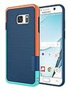Jeylly Galaxy S7 Case, Galaxy S7 Cover, Shock Absorbing Ultra Slim Rugged Bumper Hybrid Soft TPU & Hard PC Protective Anti-slip Case Cover for Galaxy S7 - Blue