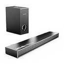 ULTIMEA Sound Bar for TV with Dolby Atmos, 190W Peak Power, 3D Surround Sound System for TV Speakers, 2.1 Soundbar with Subwoofer, Home Theater Audio Sound Bar, Bass Boost, Ultra-Slim Series Nova S50