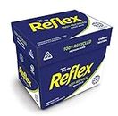 Reflex Australian Made Ink Wise Reflex 100% Recycled Office Copy Paper, A4, 500 Sheets, Carton of 5 Packs, White, (103600)