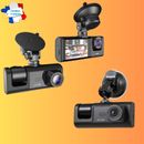 Dashcam Double Caméra Voiture Tableau de Bord Full HD SD 32Go Enregistreur Vidéo