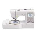 Brother SE600 Sewing and Embroidery Machine, 80 Designs, 103 Built-in Stitches, Computerized, 4" x 4" Hoop Area, 3.2" LCD Touchscreen Display, 7 Included Feet