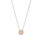 Michael Kors Women's Rose Gold-Tone Pendant Necklace MKJX6180791