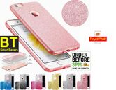 Custodia telefono glitter per Apple iPhone 5/6/7/7P gel morbido scintillante