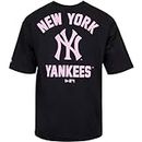 New Era MLB Wordmark Oversized T-Shirt (DE/NL/SE/PL, Alphanumerisch, L, Regular, Regular, NY Yankees)