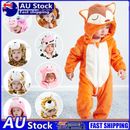 Animal Jumpsuit Infant Clothes Toddler Baby Bodysuit Rompers Pyjamas Kids AU