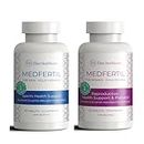 Elan Healthcare- Medfertil for Men and Women - Pre-Pregnancy Multivitamin couple's pack - 30+30 one month supply for him and her- Supplement for Before, During, and Postnatal