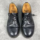 Dr Martens 1461 Oxford scarpe in pelle nera Regno Unito 6 Wu 39