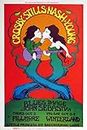 Tallenge - Crosby Stills Nash And Young Live At Fillmore West - Music Concert Poster Vintage Rock Music Collection - Small Poster Paper (12 x 17 inches)