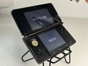 Nintendo 3DS Cosmo - Black Handheld - Tested With 2GB Memory Card + Charger
