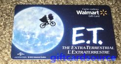 WALMART CANADA ET EXTRA TERRESTRIAL GIFT CARD E.T. COLLECTIBLE NO VALUE NEW