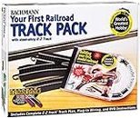 Bachmann Trenes Snap – Fit E – Z Pista más Grande del Mundo de aleación de Acero Hobby Track Pack