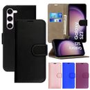 Flip Leather Case for Samsung S24 Ultra S23 S22 S21 S20 FE Magnetic Wallet Cover