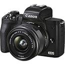 Canon EOS M50 Mark II Mirrorless Digital Camera Kit with EF-M 15-45mm IS STM Lens
