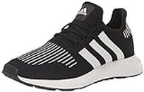 adidas Men's Swift Run Sneaker, Core Black/White/White, 10