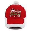 Funny Christmas Decorations Gifts for Men Women, Xmas Ornaments for New Year Party Presents, Red Gaming Santa Claus Hats, Cute Adjustable Embroidered Adults Christmas Baseball Caps