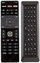 Universal Remote Control, XRT500 Compatible with All Vizio Smart TV Including Dual Side QWERTY Keyboard with Back Light