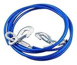 Bilvina Emergency Tow Pull Rope Snatch Strap for Car | 8 mm x 4 mm, 3000 kgs