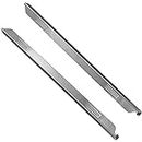 2 PCS Stainless Steel Stove Counter Gap Cover 23", Oven Gap Filler For Kitchen Between Stove Edge, Sealing Spills Between Kitchen Counter Appliances Washing Machine and Stovetop