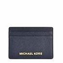 Michael Kors Porte-cartes Navy, bleu, S, Classique