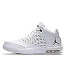 NIKE Jordan Flight Origin 4 Men's Trainers Sneakers Basketball Shoes 921196 (White/Black 100) UK10 (EU45)