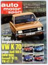 Auto Motor und Sport car magazine December 19 1970 Heft 26 German FINE