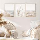 3pcs Canvas Painting, Coastal Landscape Canvas Paintings, Ideal Gift For Living Room, Kitchen, Decor Wall Art Wall Decor, Home Decor, Wall Art, Room Decor, Room Decoration, No Frame