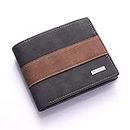 Mochiizoo Leather Wallet for Men,Slim Bifold Vintage Men's Leather Front Pocket Wallet with RFID Blocking