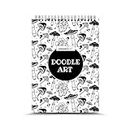 Doodlebook - Doodle Art Patterns Colouring Book for Beginners and Adults