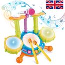 Kids Drum Kit Toy for 1-2 Year Old Boys Drum Set Baby Musical Instruments Gifts
