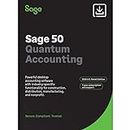 Sage 50 Quantum Accounting 2024 U.S. 1-User 1-Year Subscription Small Business Accounting Software [PC Download]