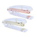 Clear Stapler Acrylic Commercial Desktop Business Office Study Student Home Work
