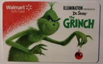  The Grinch - Dr. Seuss - Tarjeta de regalo coleccionable de Walmart (QQ)