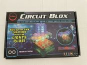 E-Blox Circuit Blox Lights + Circuit Board Building Blocks STEM Toy Coding Kit
