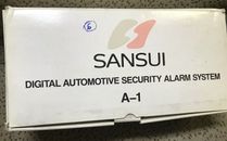 Sistema de alarma digital de seguridad automotriz Sansui A-1 alarma automóvil vehículo (¡NUEVO!)