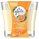 Glade Scented Candle, Coastal Sunshine Citrus, Air Freshener Infused with Essential Oils, 1-Wick Candle, 1 Count