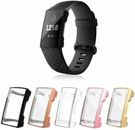 For Fitbit Charge 4 / Fitbit Charge 3  TPU Full Cover Case Screen Protector