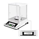 U.S. SOLID 0.001 g Precision Balance - Digital Analytical Lab Scale - Electronic High Precision 1 mg Accuracy Balance with 2 LCD Screens - 210 g / 0.001g