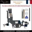 NAPPE CONNECTEUR DE CHARGE + MICRO pour iPhone 6/6S/6S+/7/7+/8/8+/SE/X/XR/11