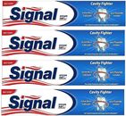 4 Box Signal Anti Caries Toothpaste Cavity Fighter 4.23 oz / 120 ml