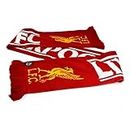 Liverpool FC - Écharpe de foot officielle (Taille unique) (Rouge/Blanc/Jaune)
